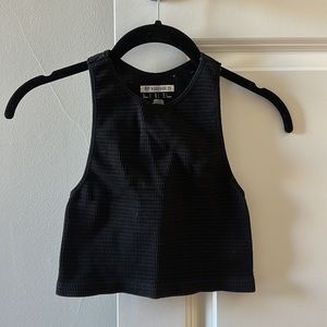 Forever 21 Black Workout Tank Top - Size S